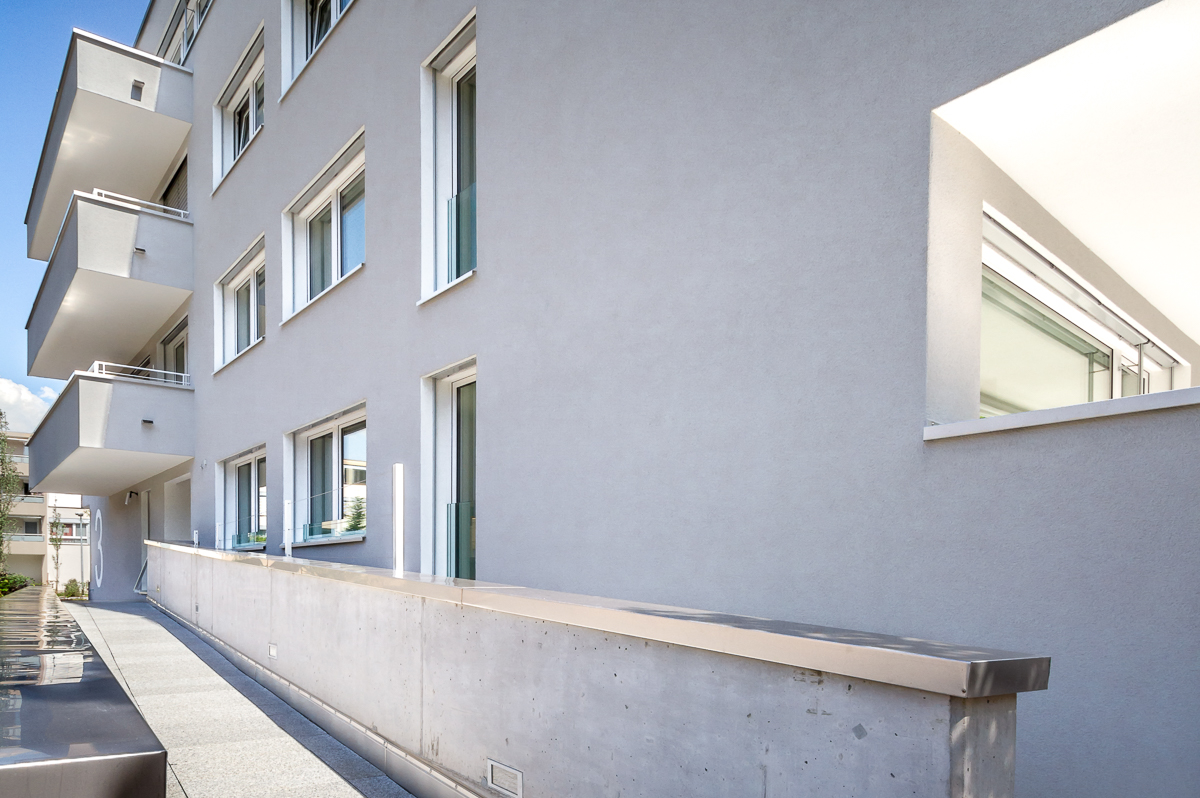 Untere Laui — Balkonfassade