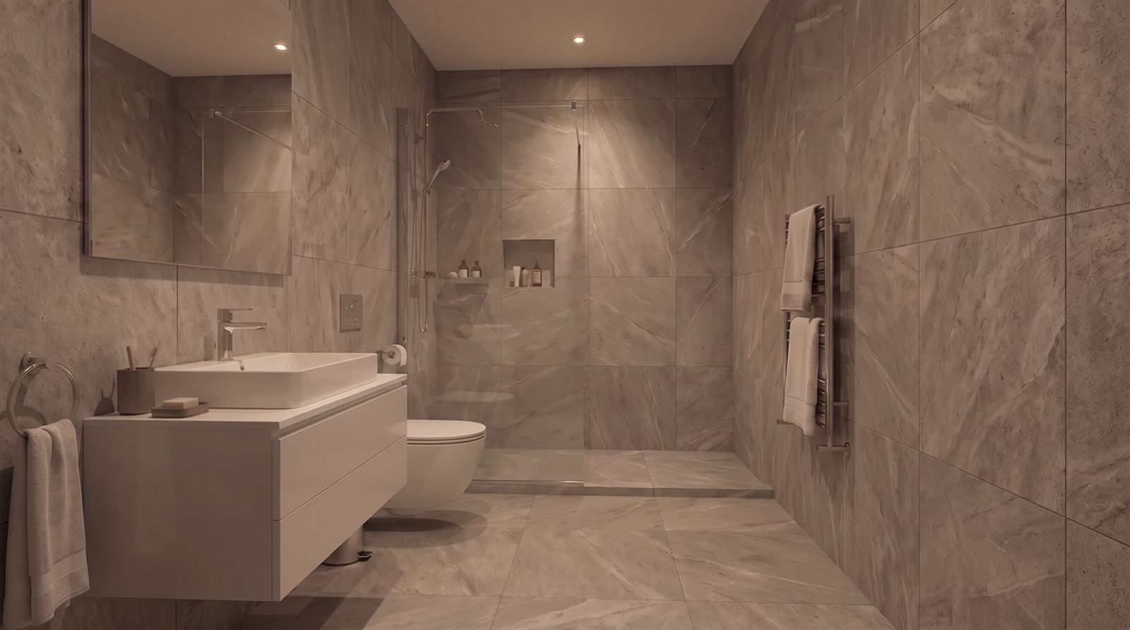 Dusche — AI Render