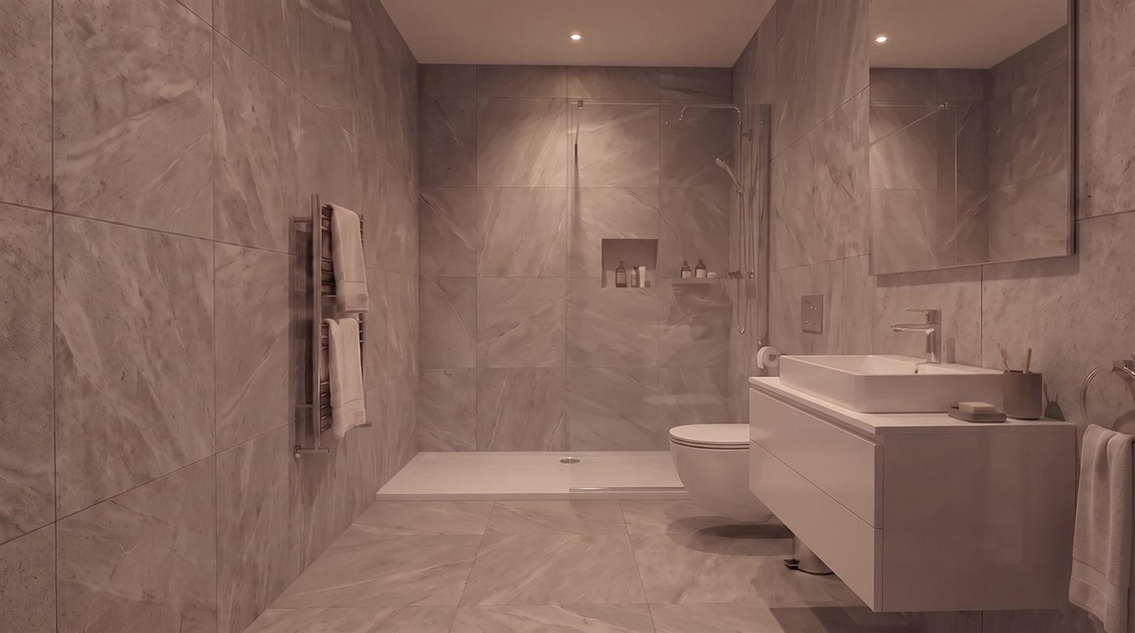 Dusche — AI Render