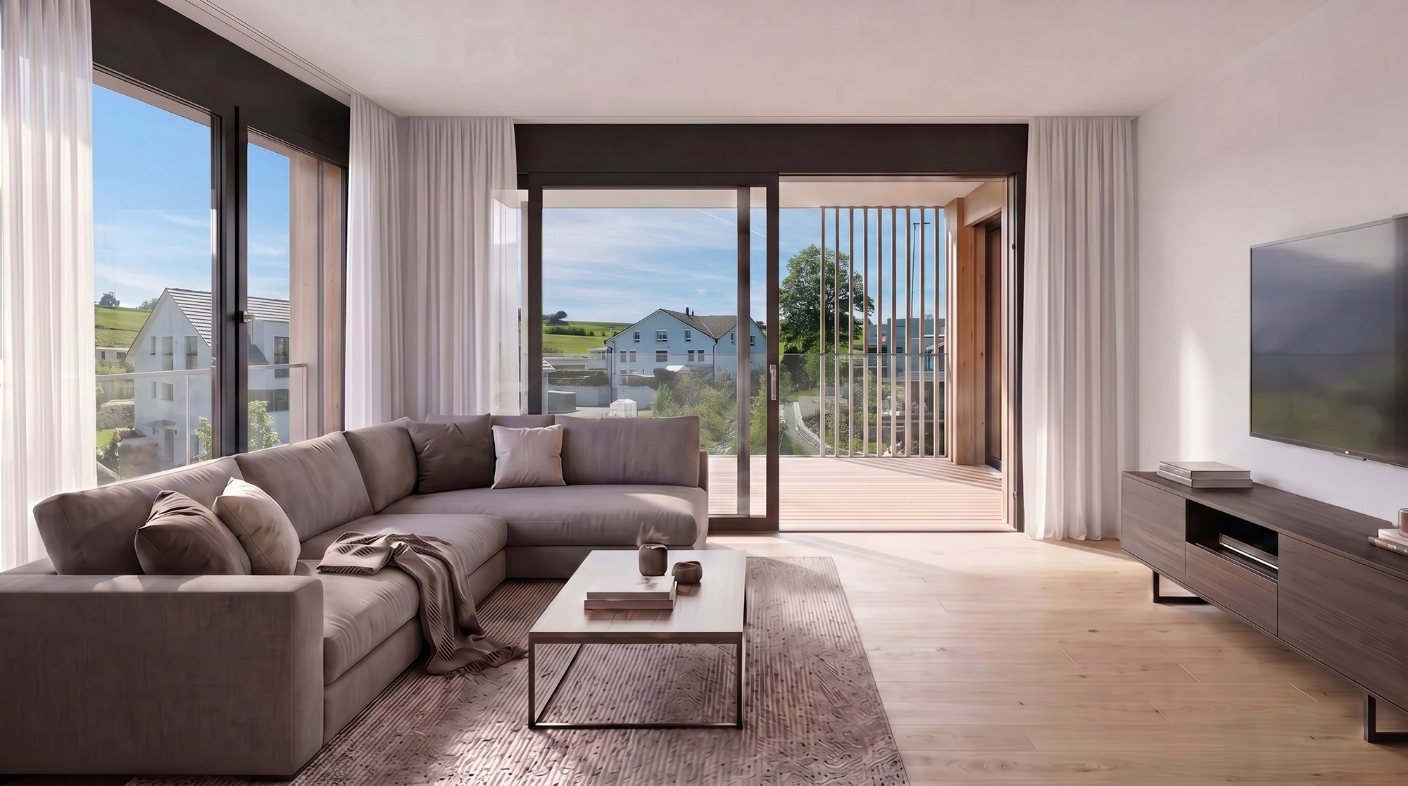 Wohnen-Essen — AI Render